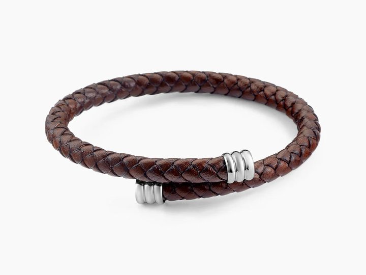 Image d'un bracelet en cuir