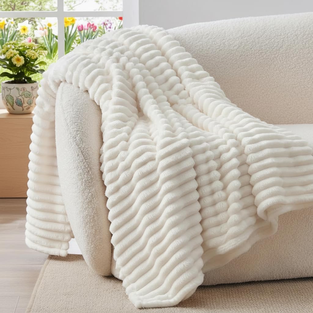 Plaid blanc