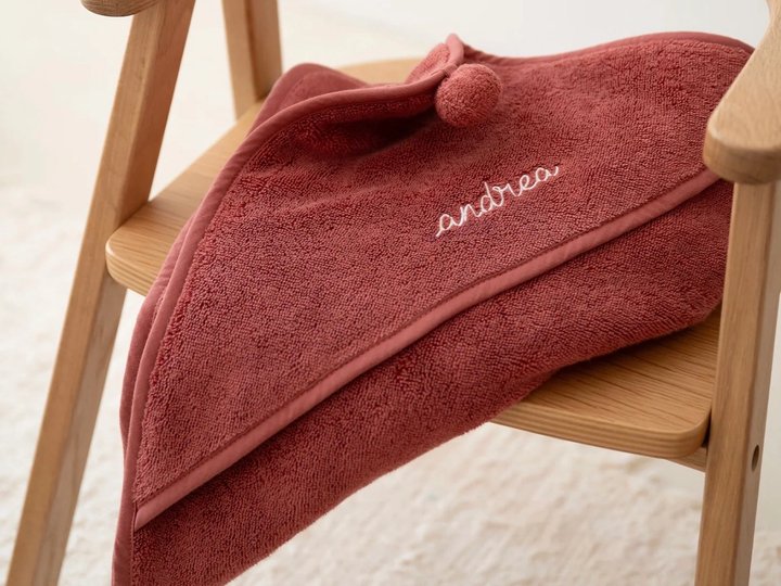 Cape de bain bébé personnalisable