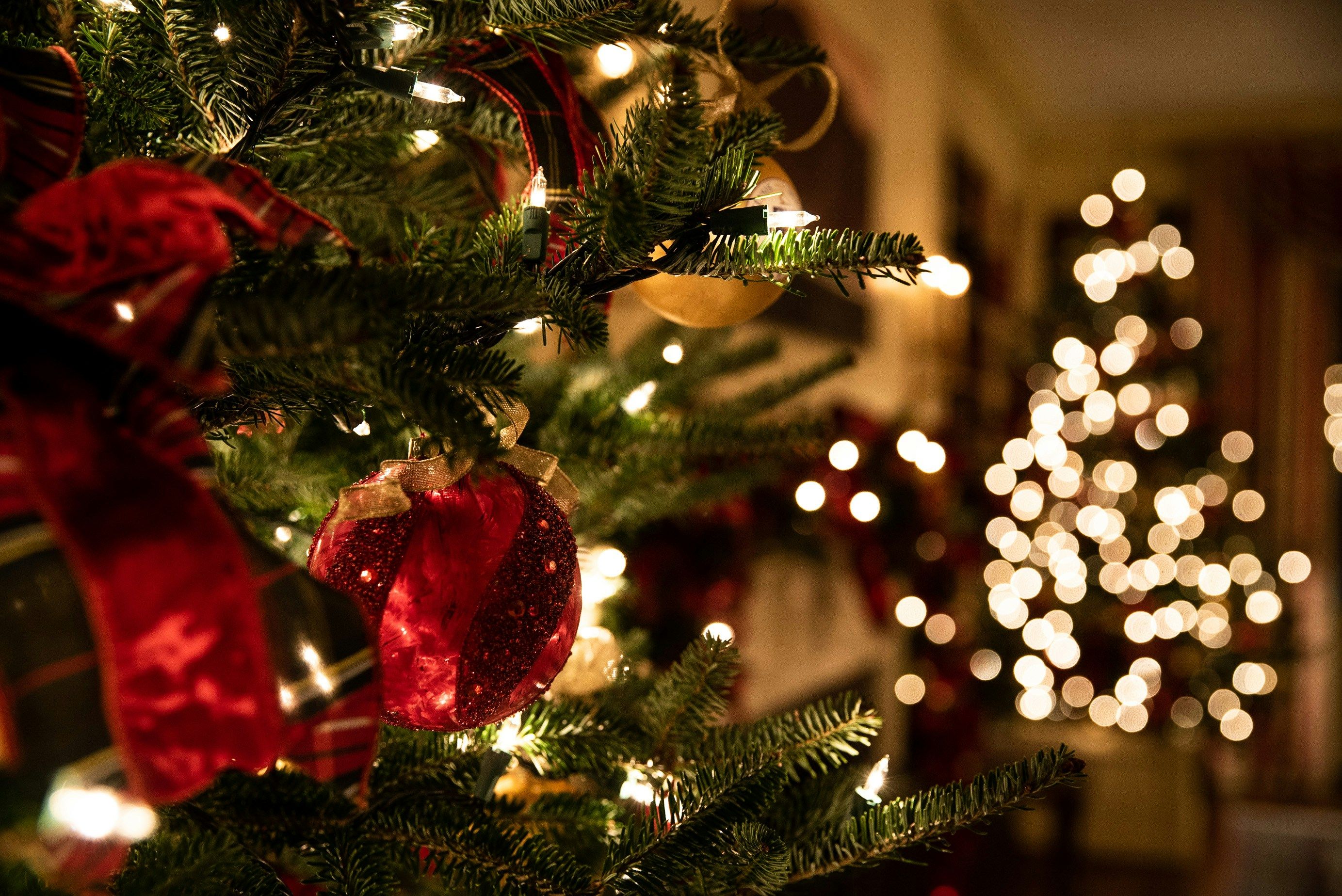 sapin de noel décoré