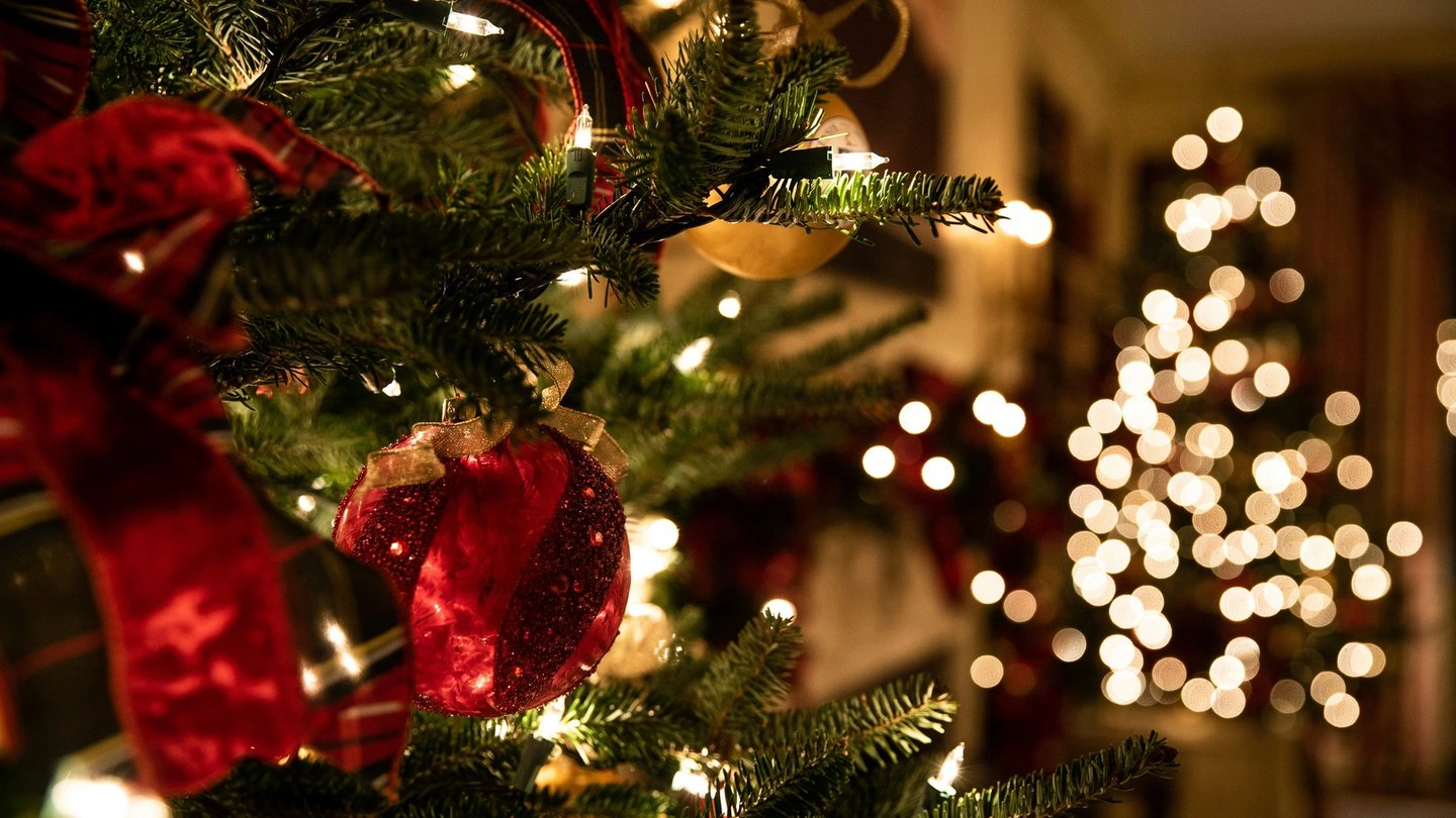 sapin de noel décoré