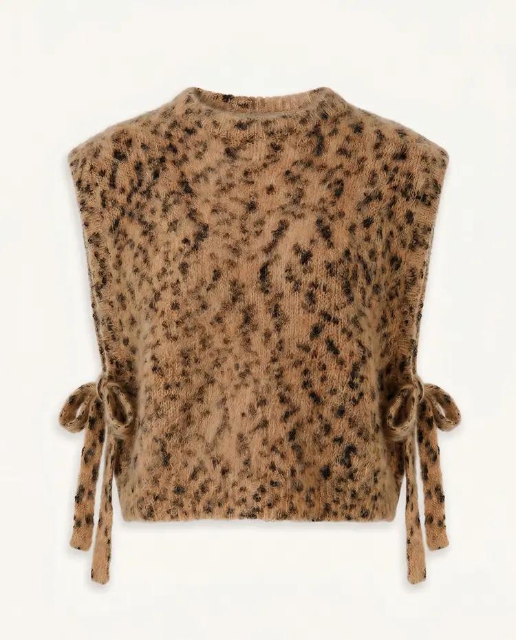 Pull motif léopard