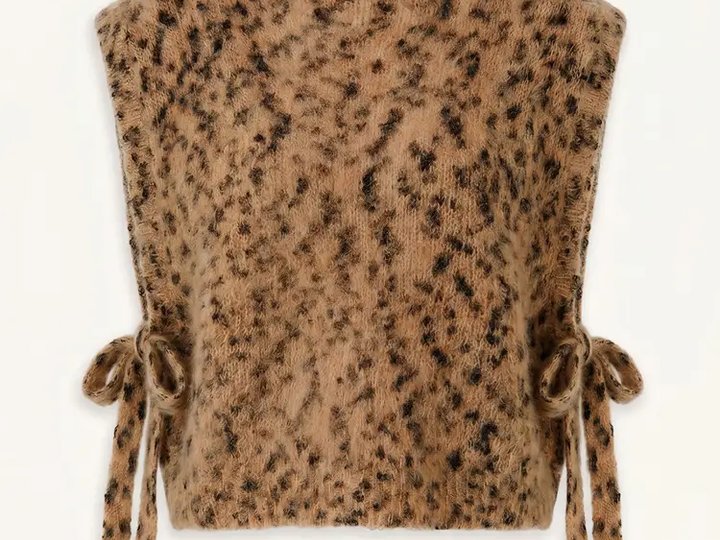 Pull motif léopard