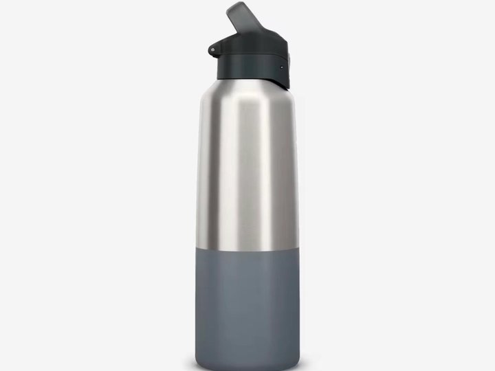 Gourde isotherme grise