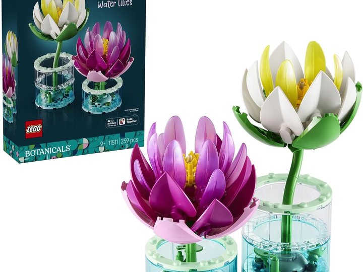 Jeu de construction lego fleurs
