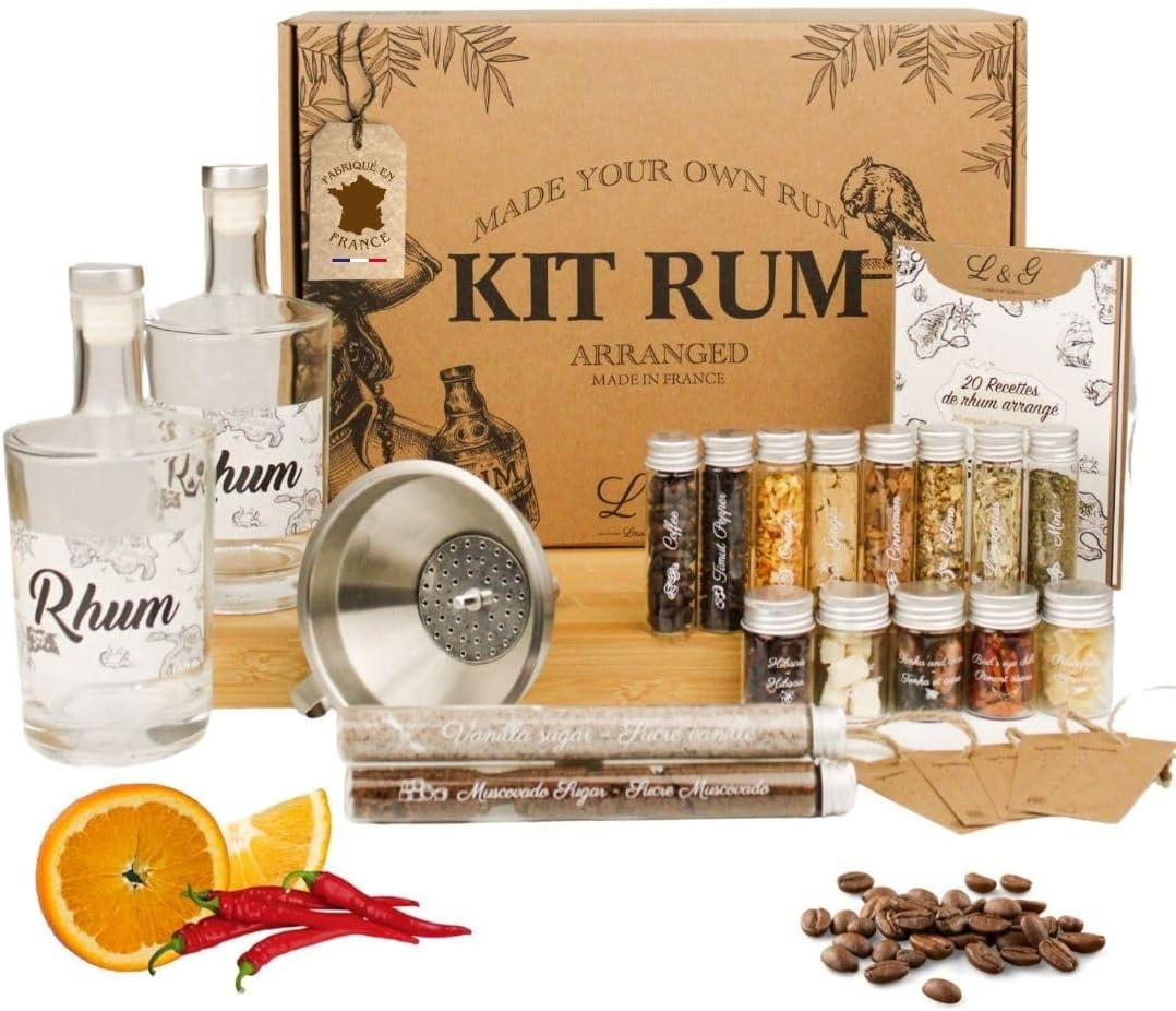 Kit de préparation de rhum