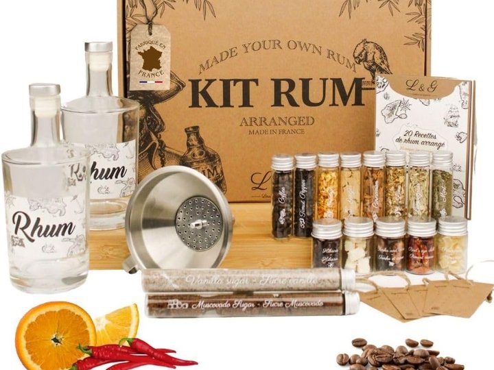 Kit de préparation de rhum
