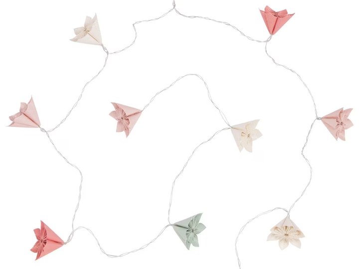 guirlande lumineuse en origami