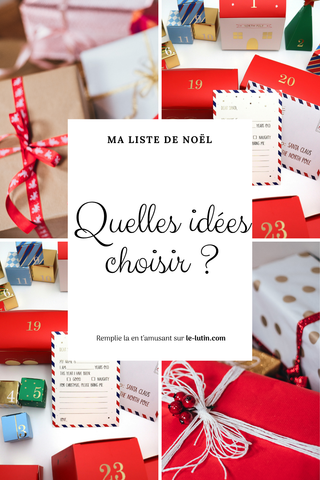 Image de liste de noel et cadeau