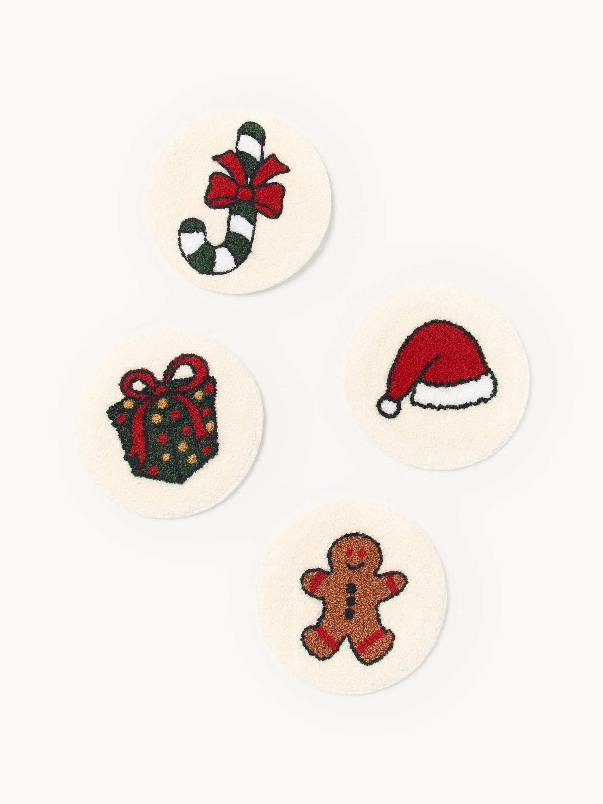 dessous de verre noël