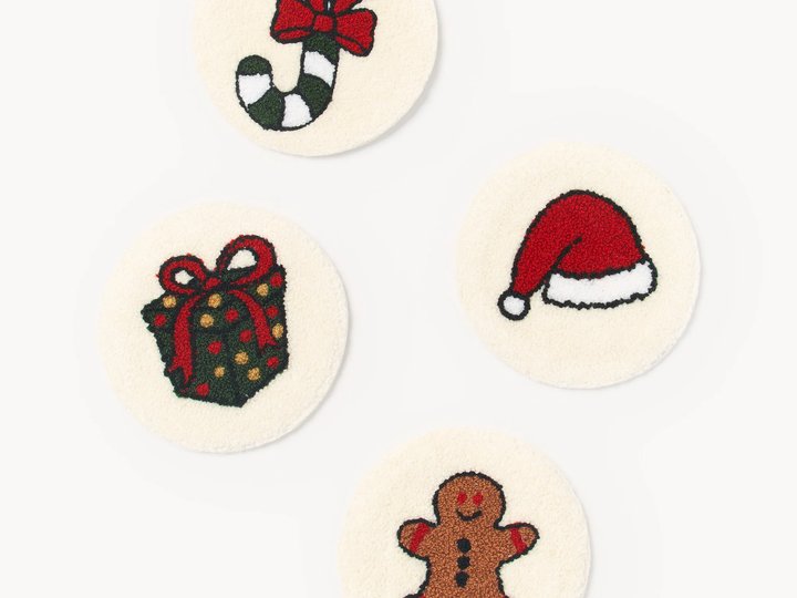 dessous de verre noël