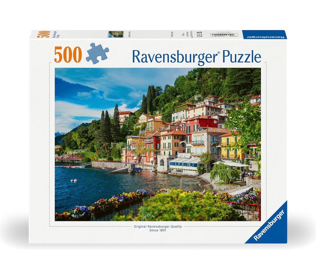 Puzzle 500 pièces lac de Côme 