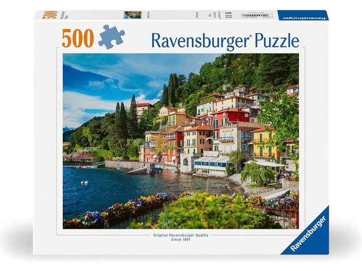 Puzzle 500 pièces lac de Côme