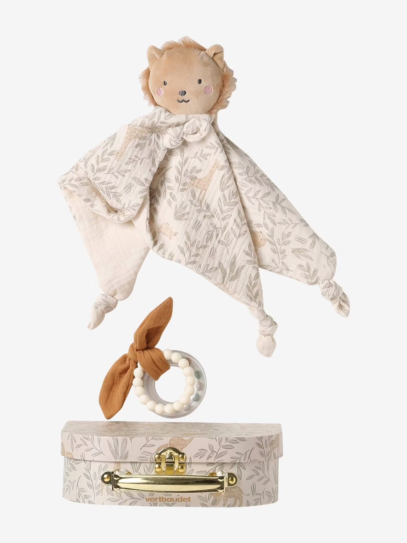 Image d’un doudou lion personnalisable