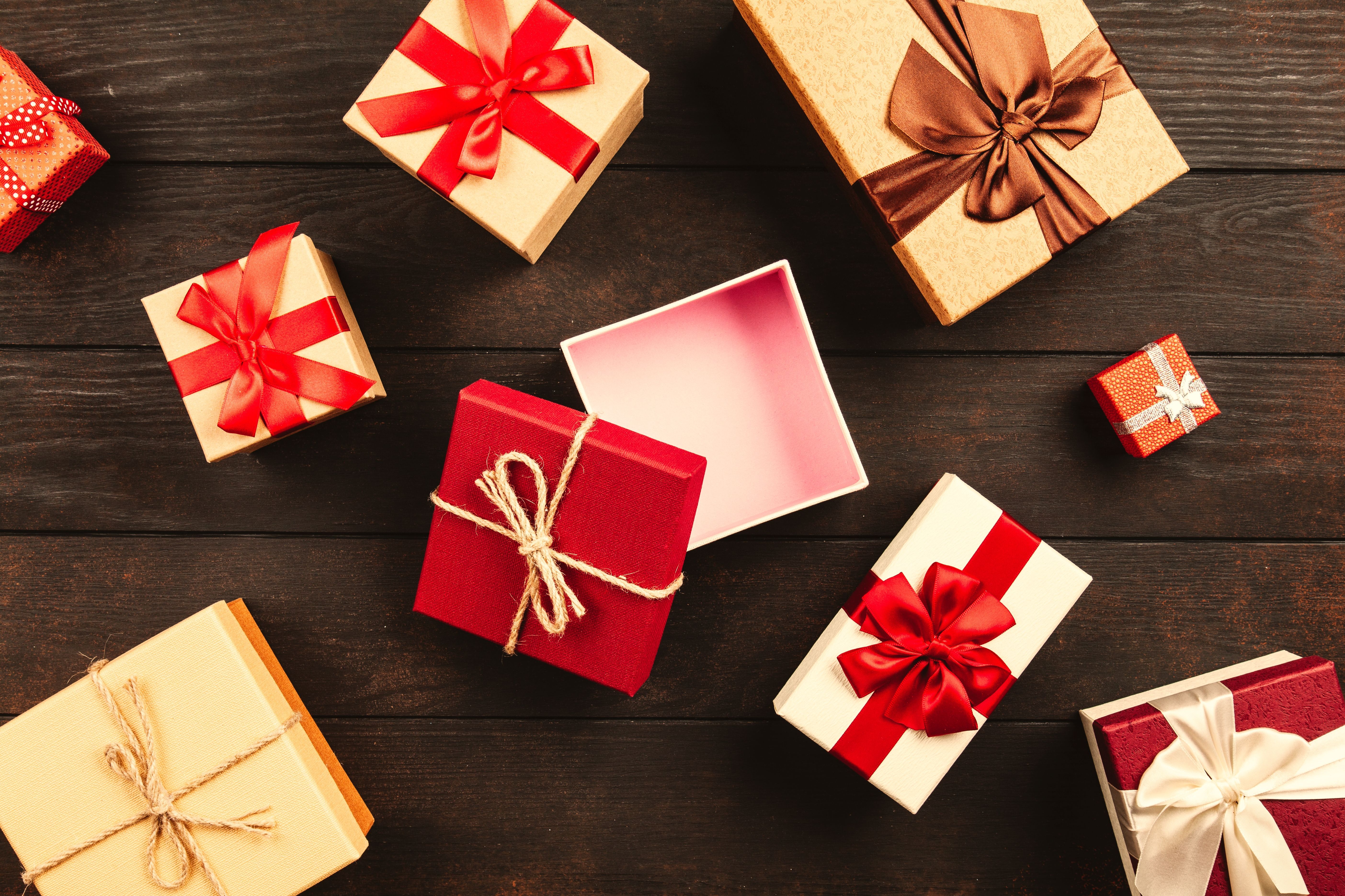 Divers cadeaux de Noël 