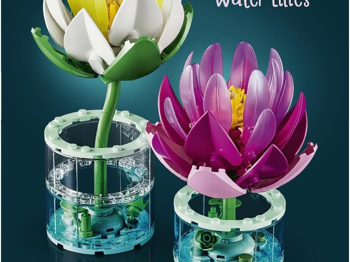 Lego fleurs