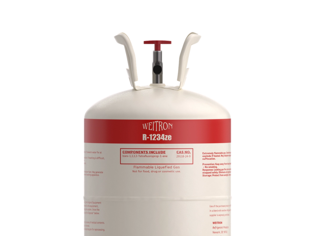 R-1234ze Refrigerant | HFO Replacement for R-134a in Chillers