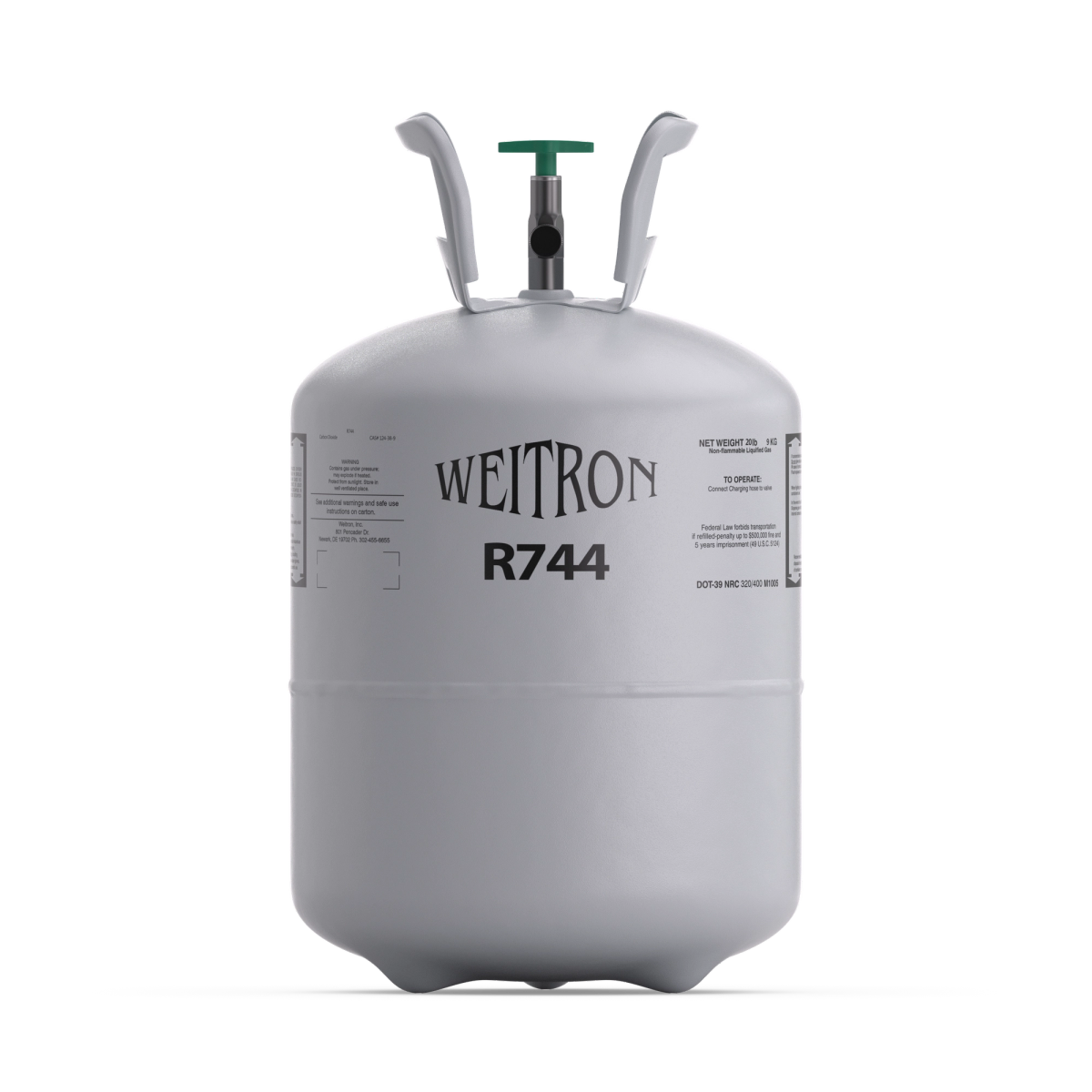 Eco2 R744 R-744 Refrigerant | CO2 Natural Refrigerant