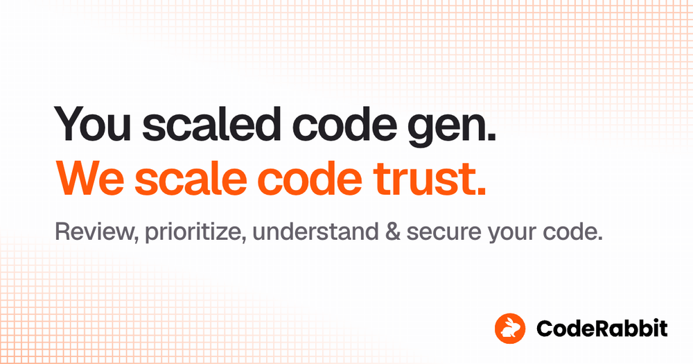 CodeRabbit official preview image CodeRabbit official preview image