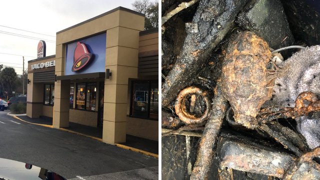Florida Man Catches A Grenade While Fishing, Brings It To Taco Bell