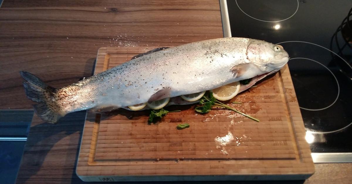 The MOST Delicious Way To Cook Trout Over A Campfire