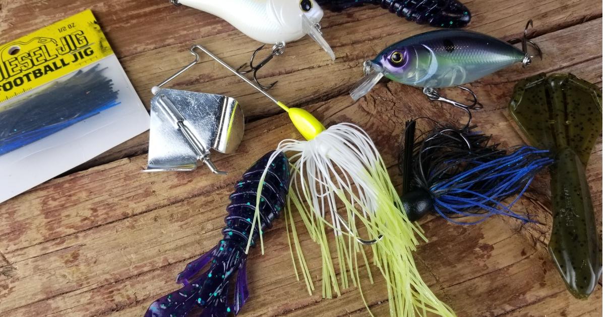 4 Dominant Bass Baits For Fishing Muddy Water