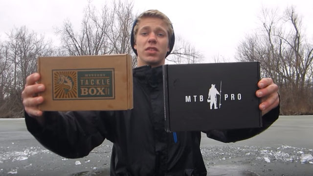 YouTube Angler Does Mystery Tackle Box Unboxing From An Ice Hole