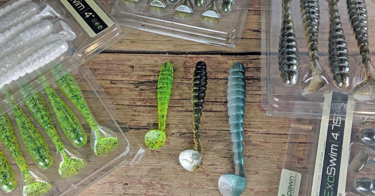 Lunkers Beware: New BioSpawn ExoSwim Sizes And Colors Now Available