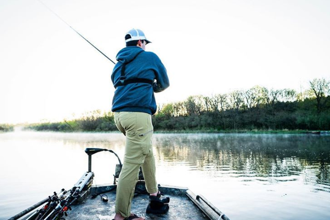 Spring Bass Fishing In Flooded Water