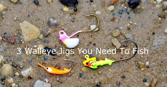 3 Styles of Walleye Jigs You Need To Fish