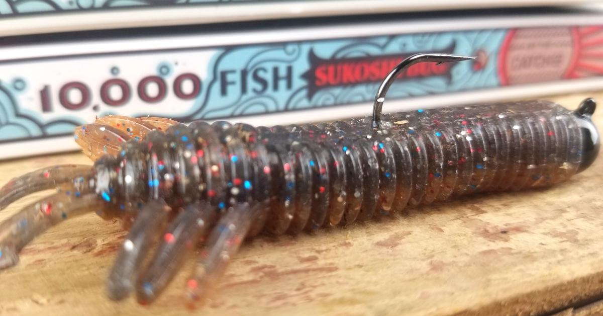 Fishing Creature Finesse Baits: 3 Ways To Rig A Sukoshi Bug