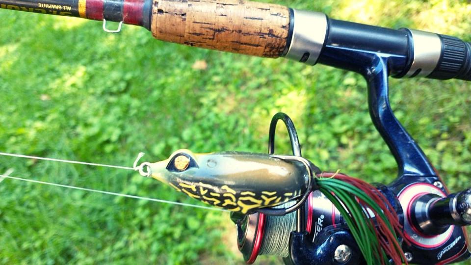 Ask An Angler Can You Fish A Topwater Frog On A Spinning Rod?