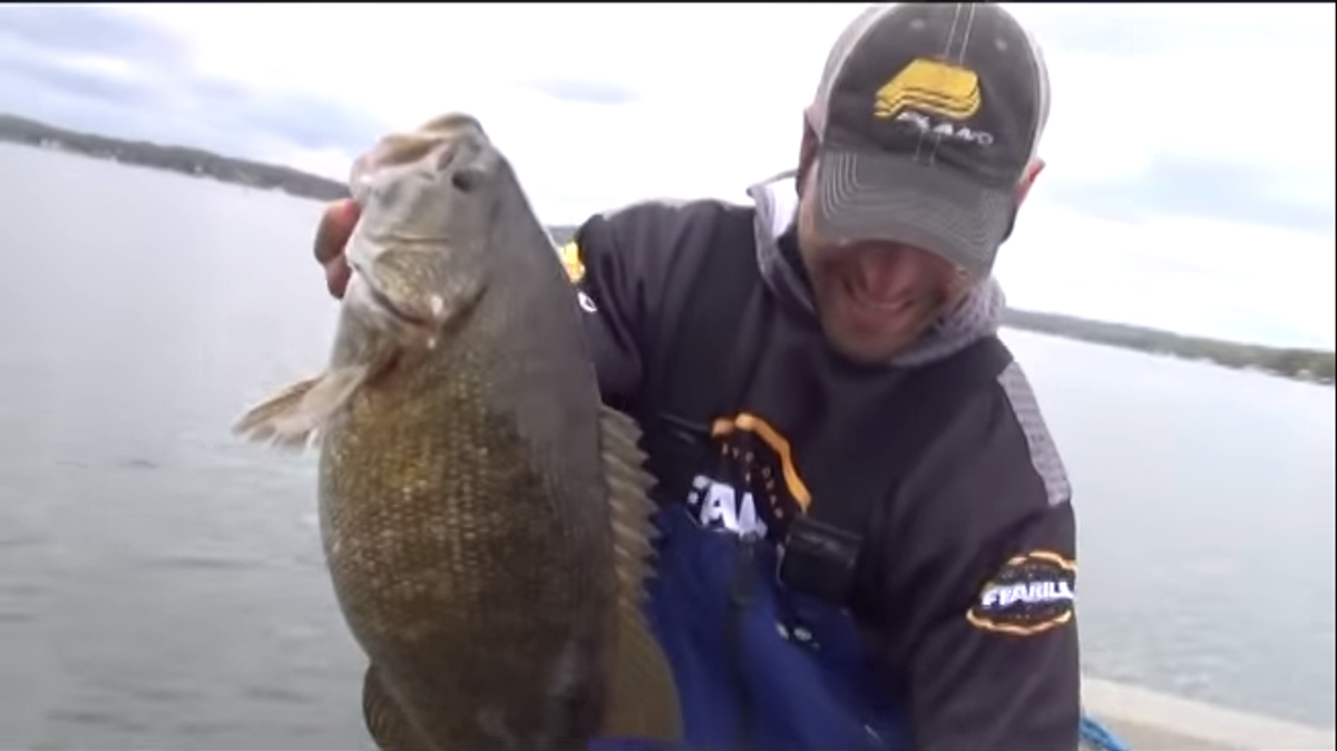 This 9lb Wisconsin Smallmouth Bass Will Make Your Jaw Drop