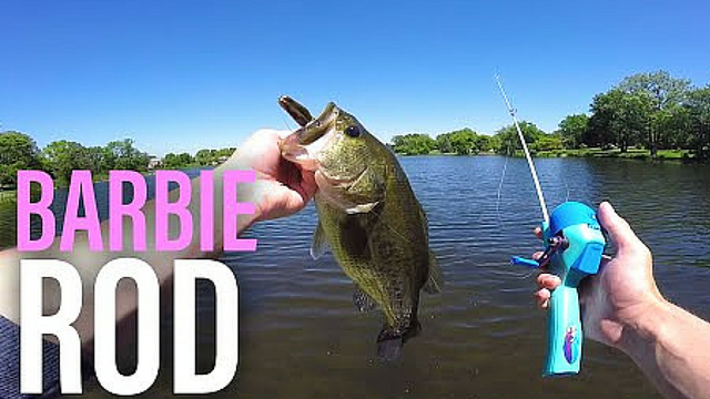 YouTube Anglers Compete In Epic Barbie Rod Challenge