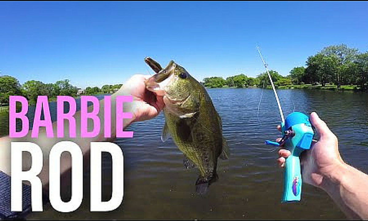 YouTube Anglers Compete In Epic Barbie Rod Challenge