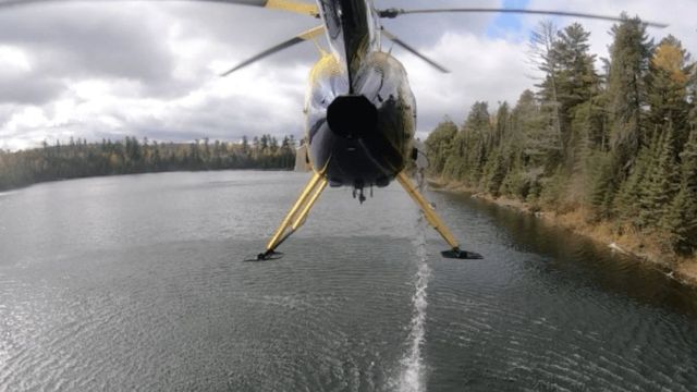 Minnesota Stocks Remote Lakes By Dumping Trout From Helicopters
