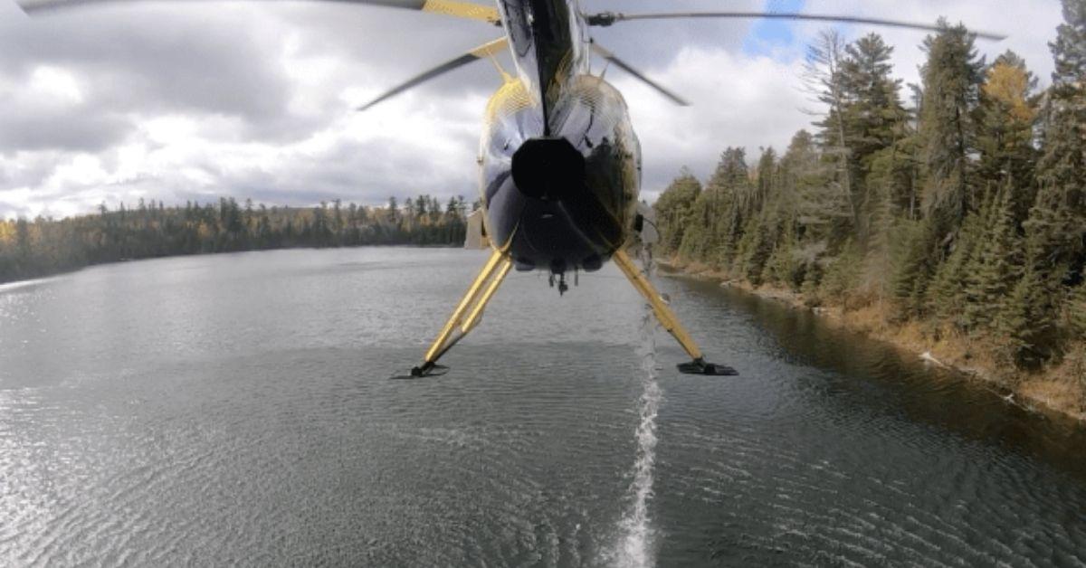 Minnesota Stocks Remote Lakes By Dumping Trout From Helicopters