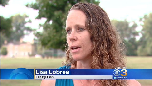 Catfish Falls From Sky, Plunks Woman Directly In Face
