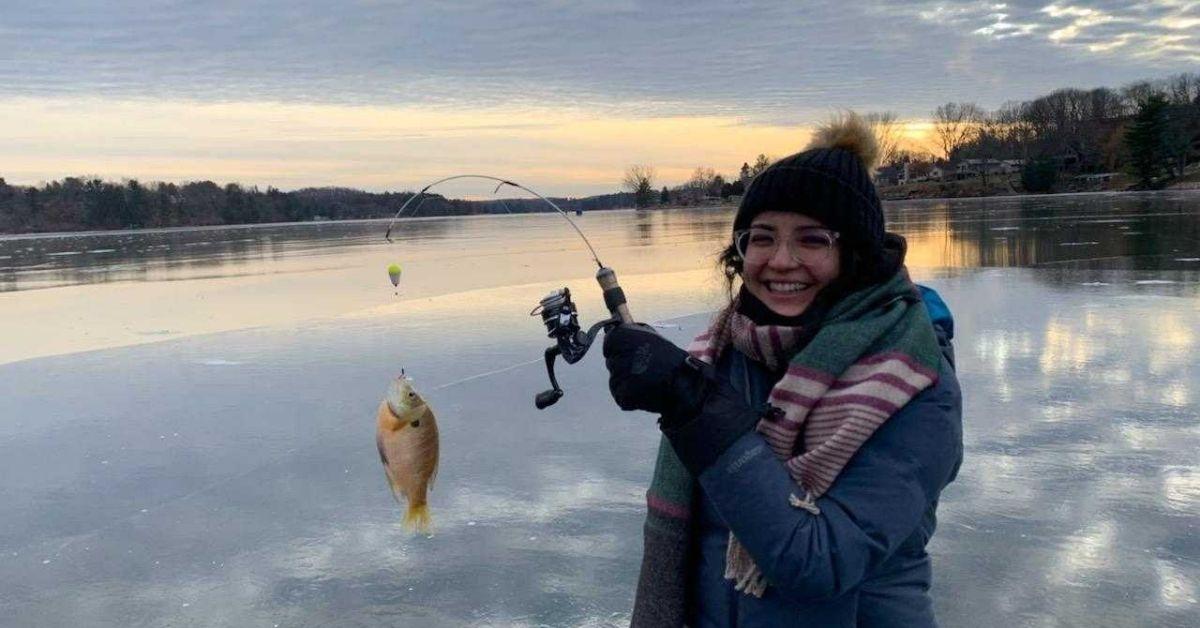 Taking A Girl From California Ice Fishing For The First Time
