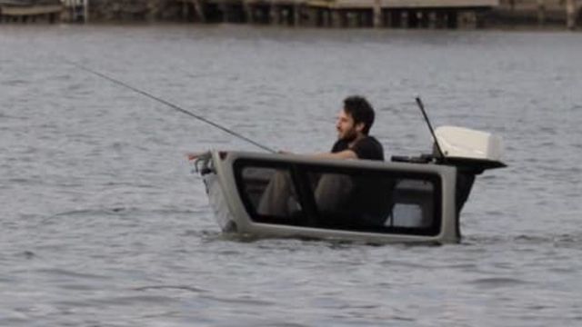 Wildman Turns A Truck Topper Into A Fishing Boat (Don't Try This At Home)