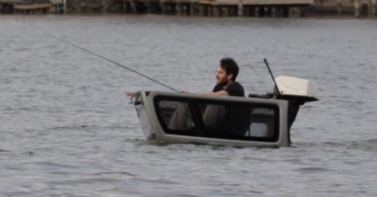 Wildman Turns A Truck Topper Into A Fishing Boat (Don't Try This At Home)