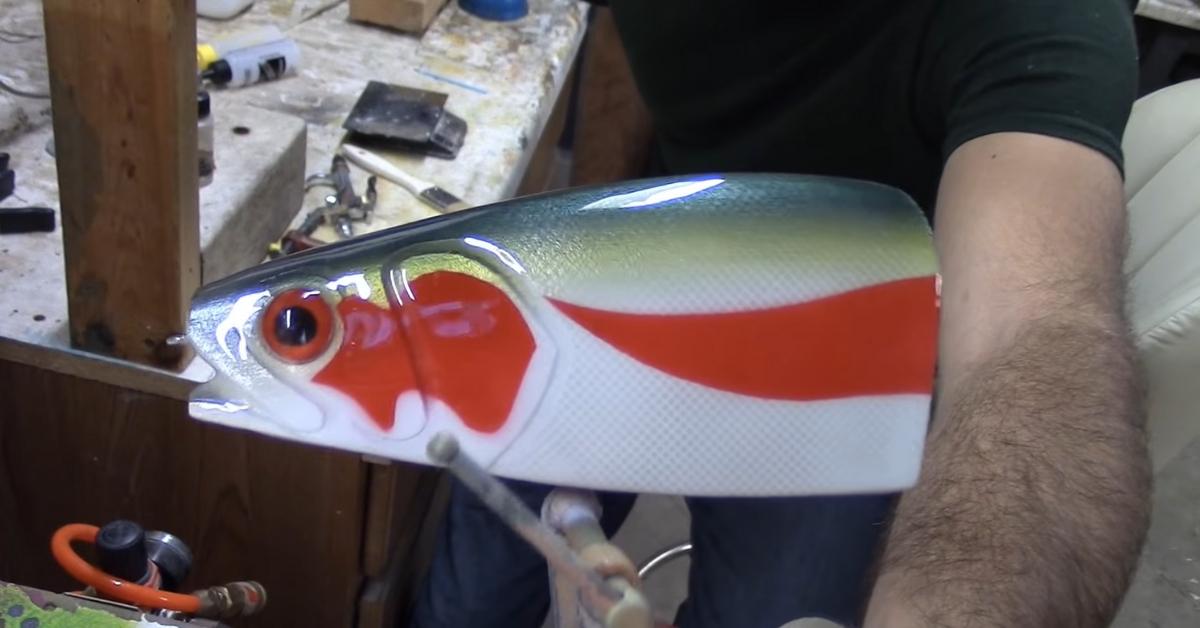 Watch This Guy Make The World's Most Expensive Lure In His Garage