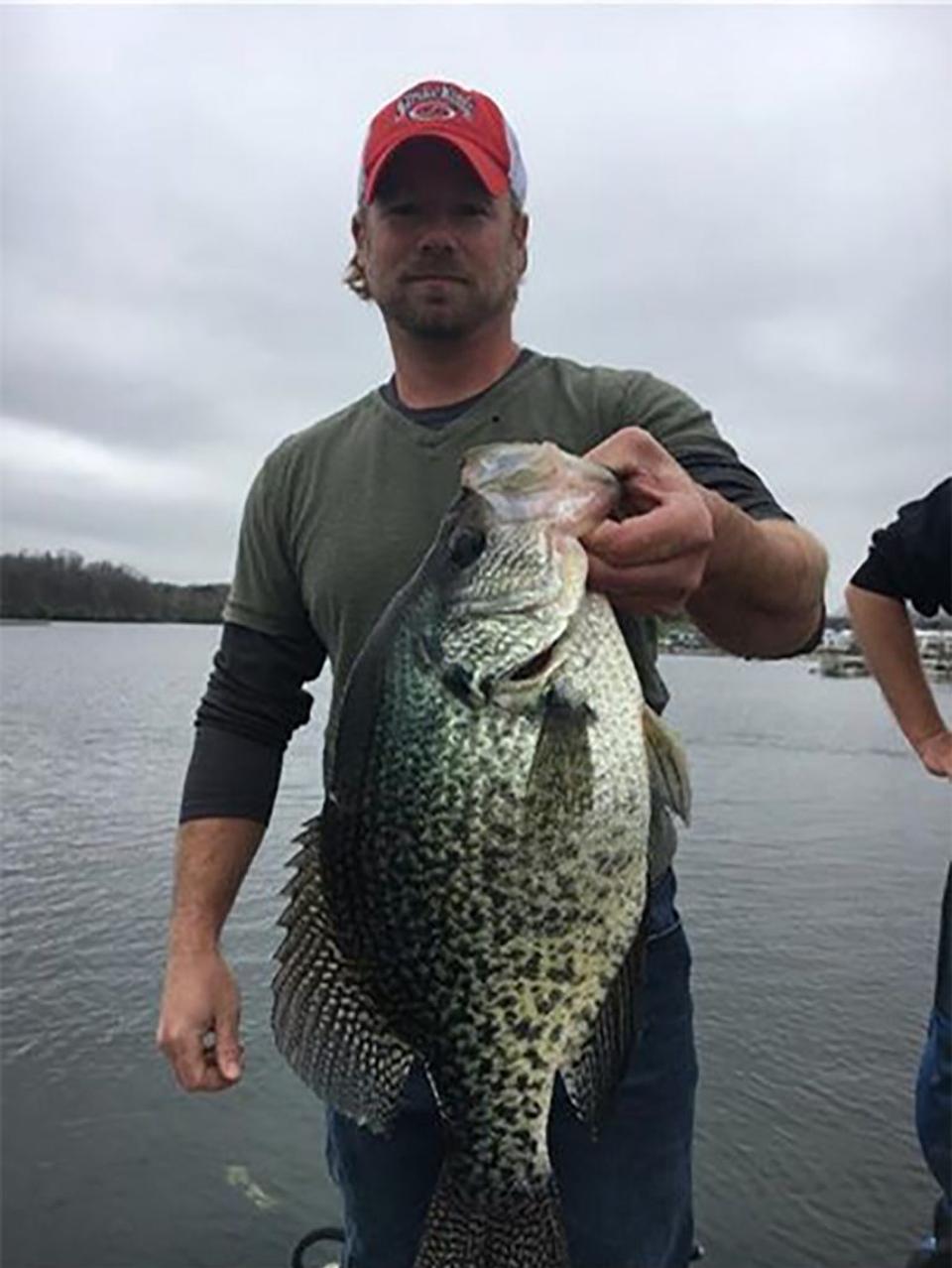 4 Lb 8.8 Oz Illinois Record Crappie Caught On Lake Kinkaid