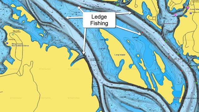 Fishin' On The Ledge, 3 Deep Water Tactics For Offshore Bass