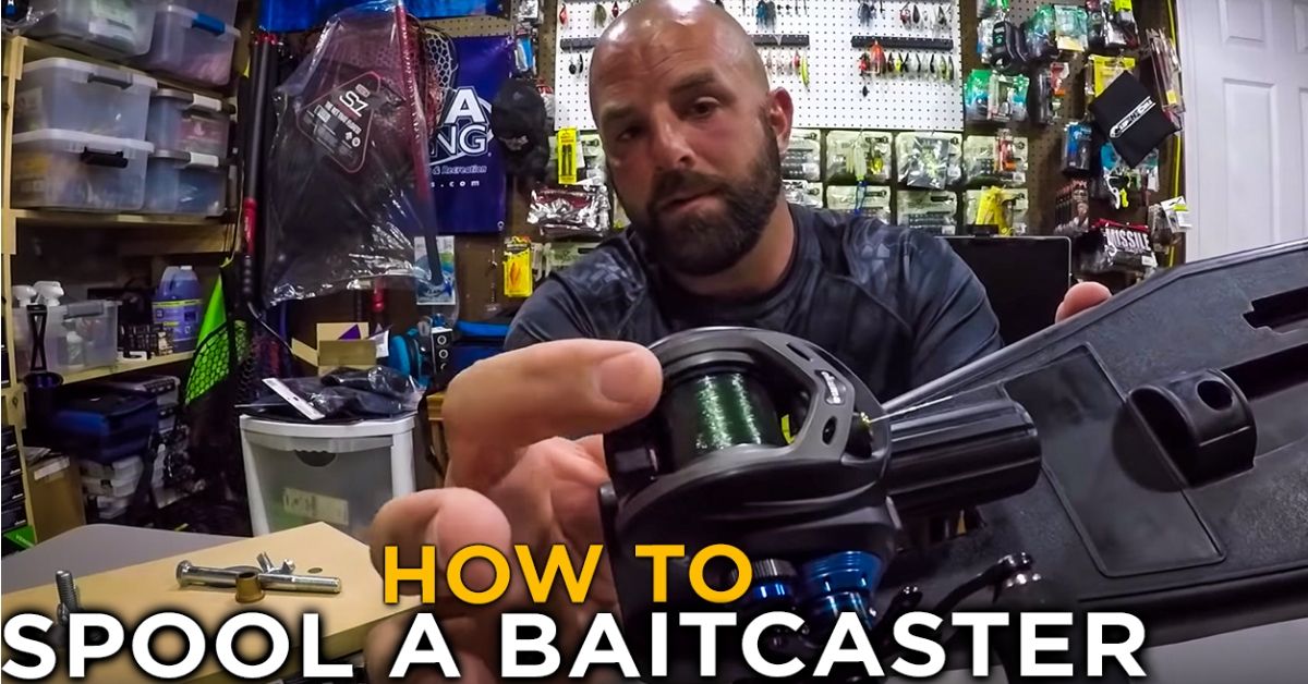 How To Put Line on a BAITCASTER! 