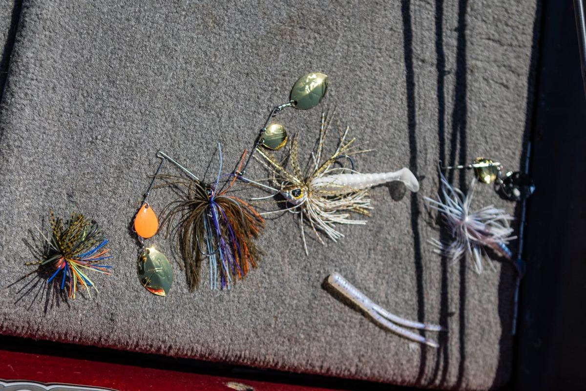 Tightrope spinnerbait trailers