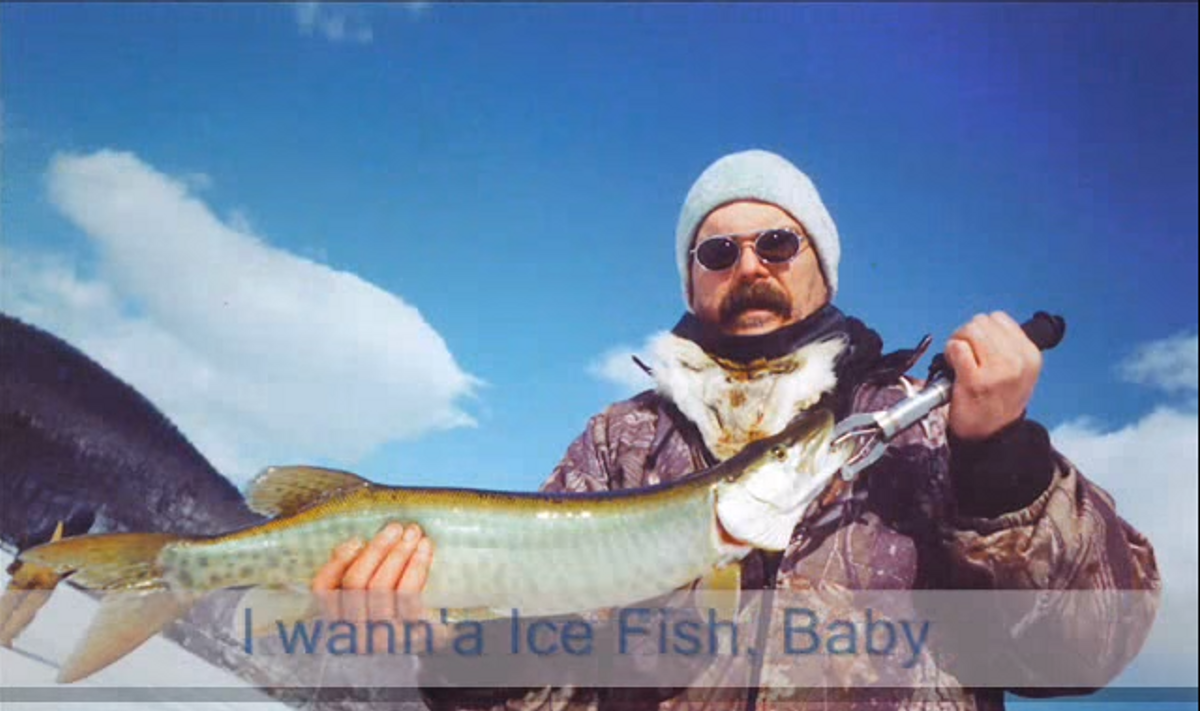 This Vanilla Ice Parody Proves Ice Fisherman Are Crazier Than The Rest Of Us