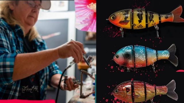 Video: An Obsession With Color, The Bucca Baby Bull Custom Swimbaits