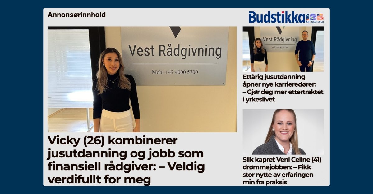 Avisoppslag om Vicky Tran