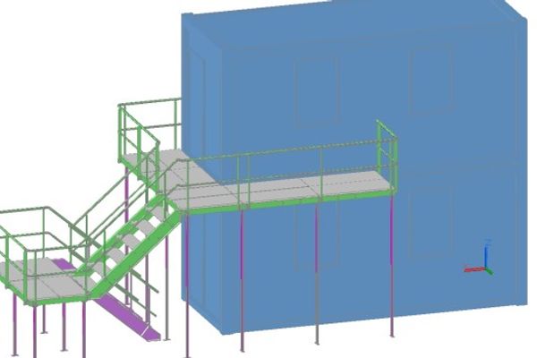 Walkway Platforms, Stairs and Handrails